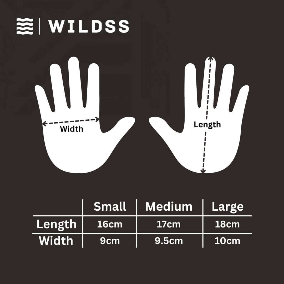 Neoprene wild swimming gloves: Orca